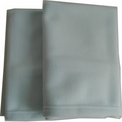 Baby Crib Blanket - Polar Flace - Light Blue